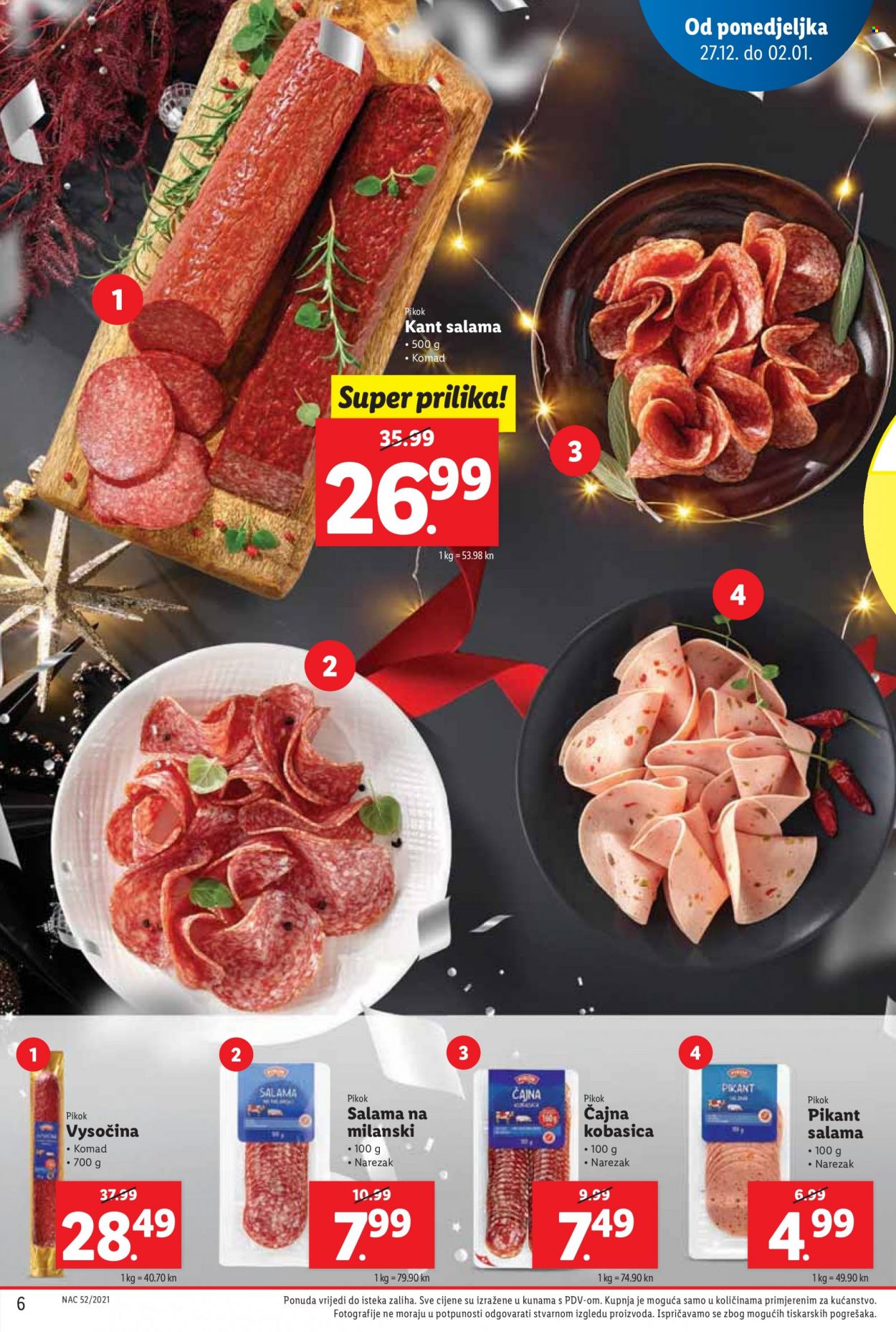 Lidl katalog - 27.12.2021. - 02.01.2022. Stranica 6