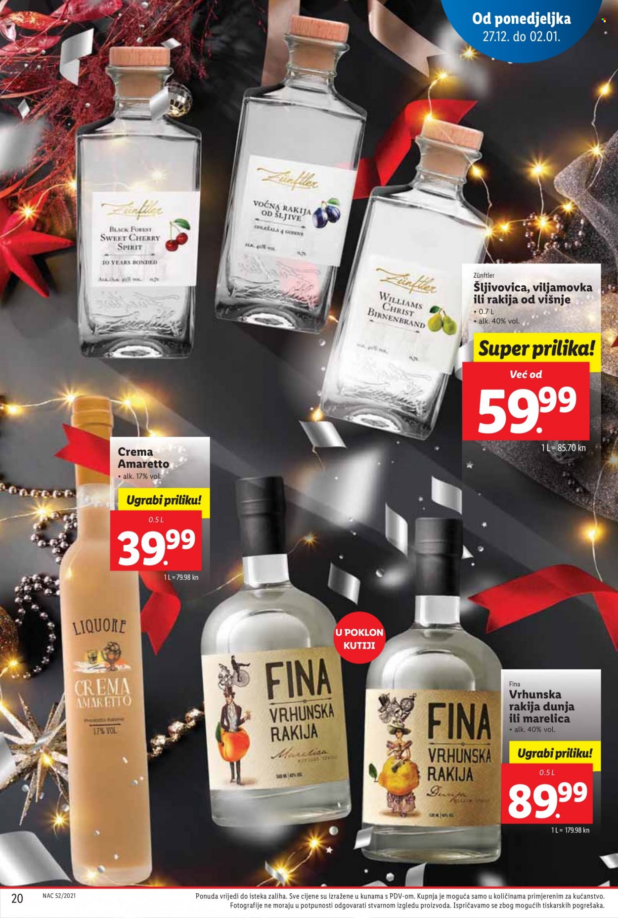 Lidl katalog - 27.12.2021. - 02.01.2022. Stranica 20