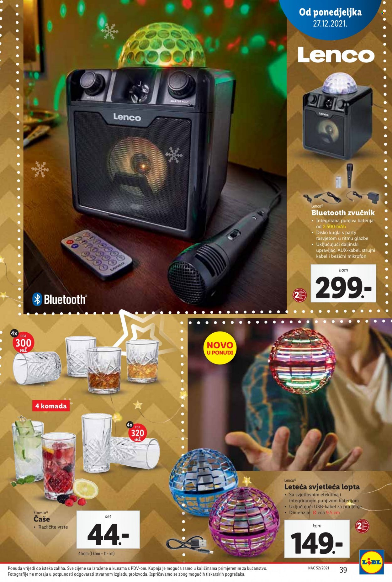 Lidl katalog - 27.12.2021. - 02.01.2022. Stranica 39