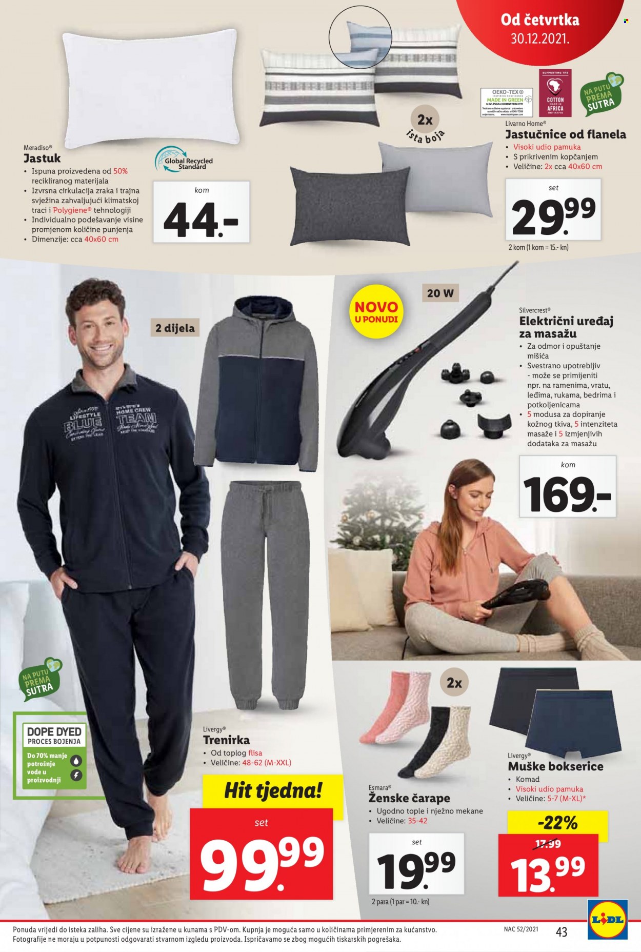 Lidl katalog - 27.12.2021. - 02.01.2022. Stranica 43
