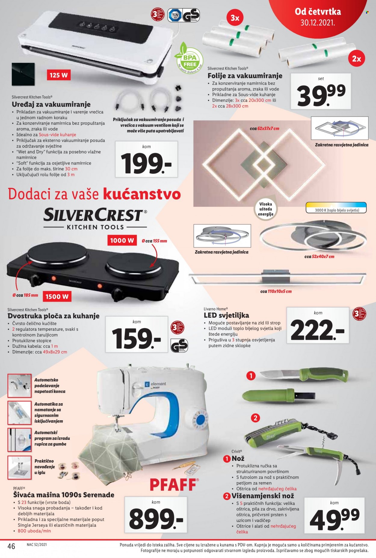 Lidl katalog - 27.12.2021. - 02.01.2022. Stranica 46