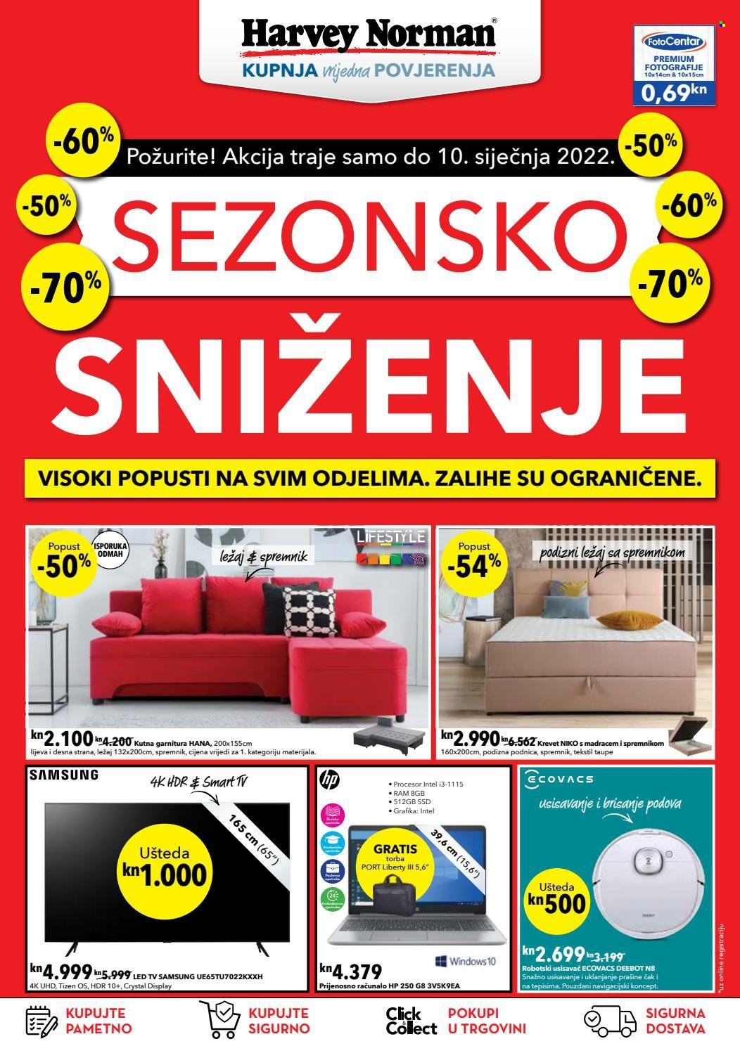 Harvey Norman katalog - 27.12.2021. - 10.01.2022. Stranica 1