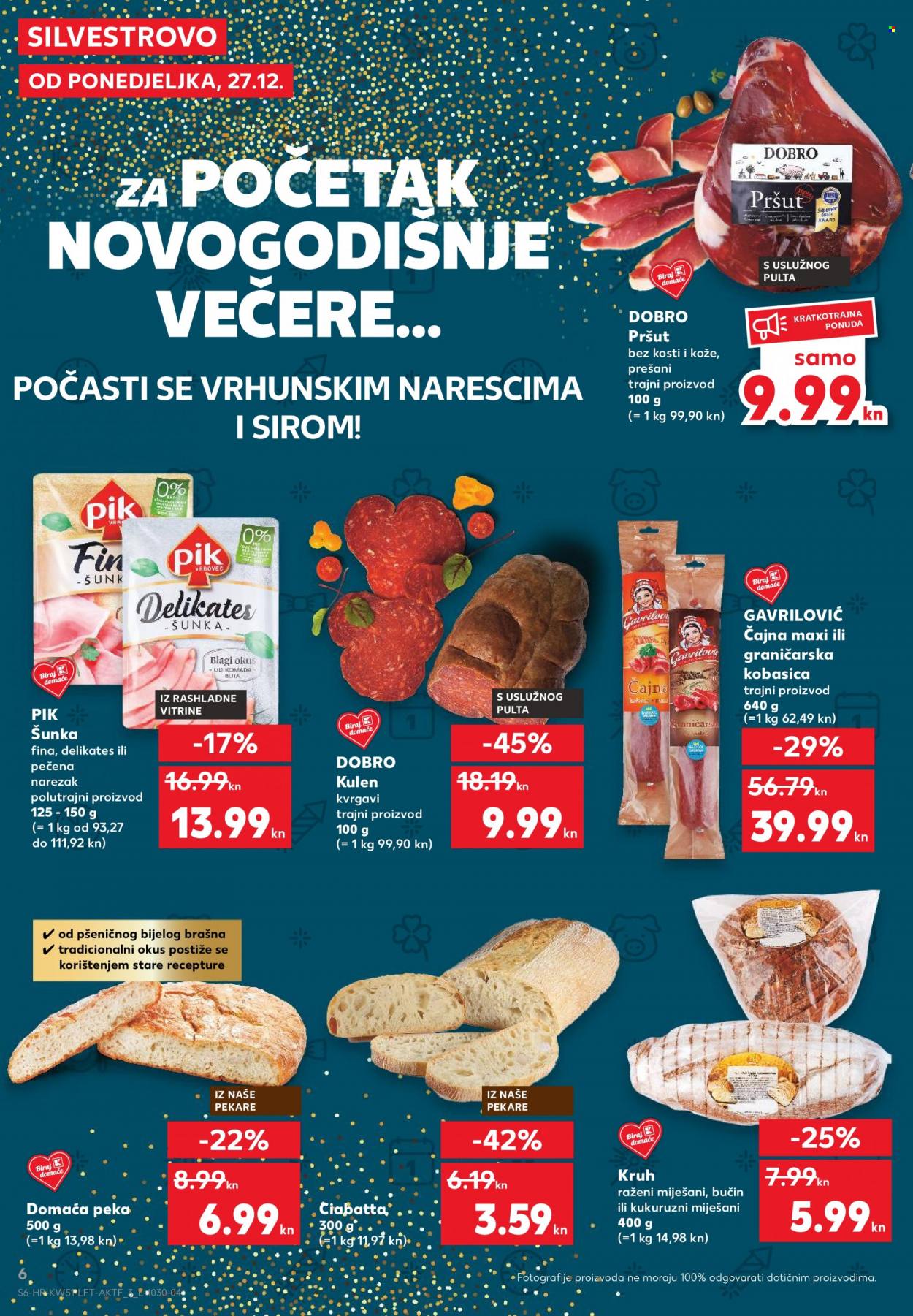 Kaufland katalog - 27.12.2021. - 31.12.2021. Stranica 6