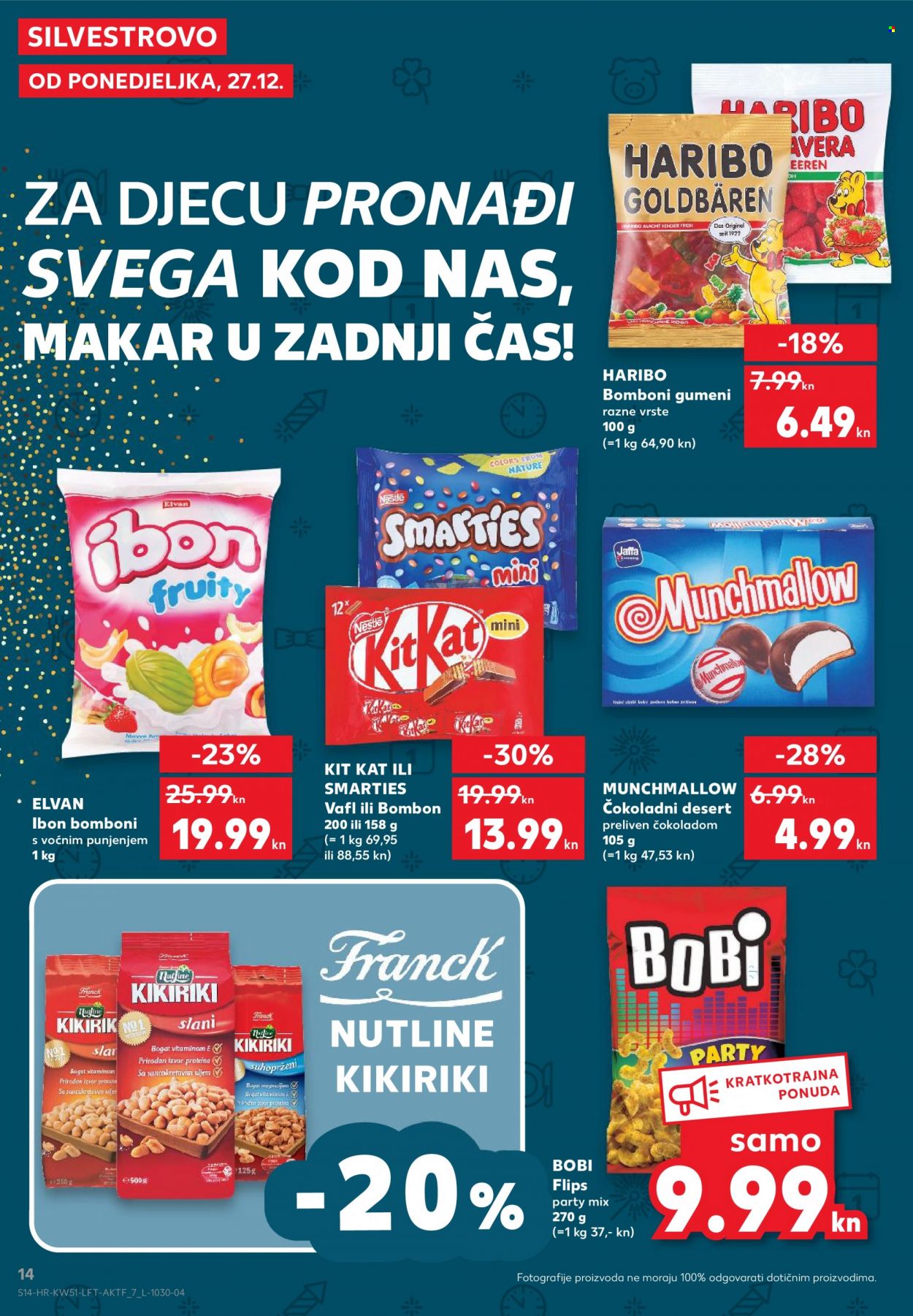 Kaufland katalog - 27.12.2021. - 31.12.2021. Stranica 14