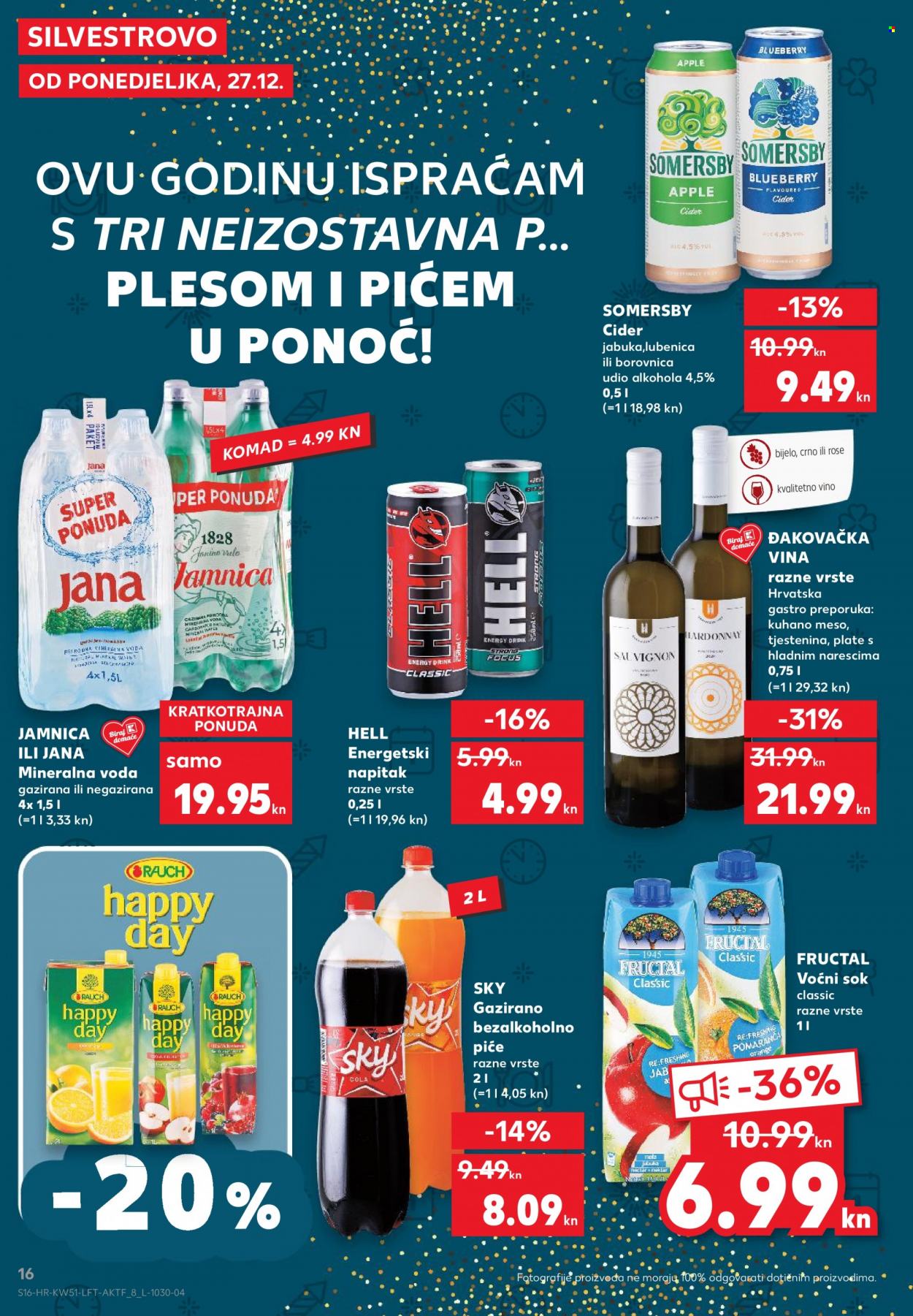 Kaufland katalog - 27.12.2021. - 31.12.2021. Stranica 16