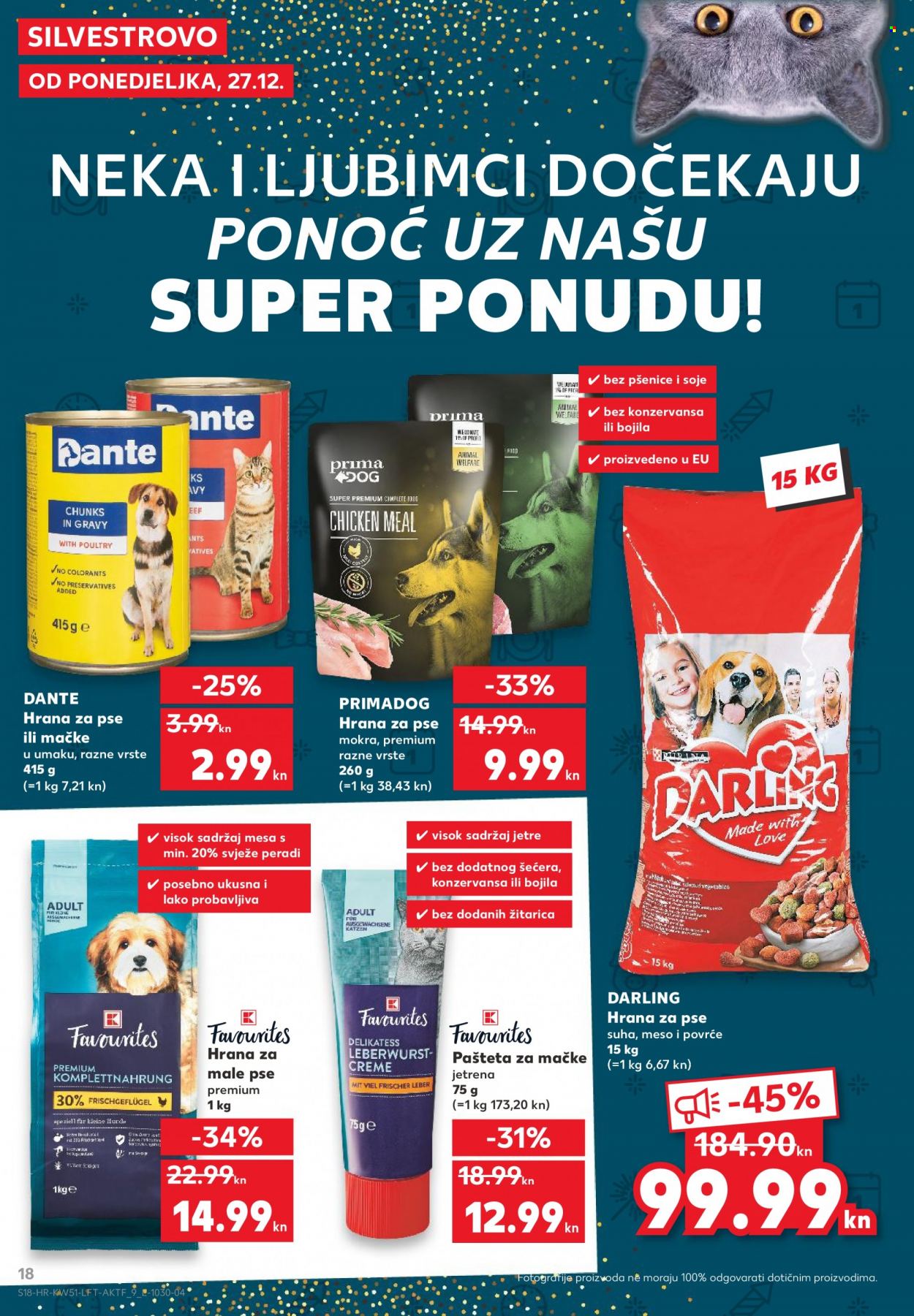 Kaufland katalog - 27.12.2021. - 31.12.2021. Stranica 18