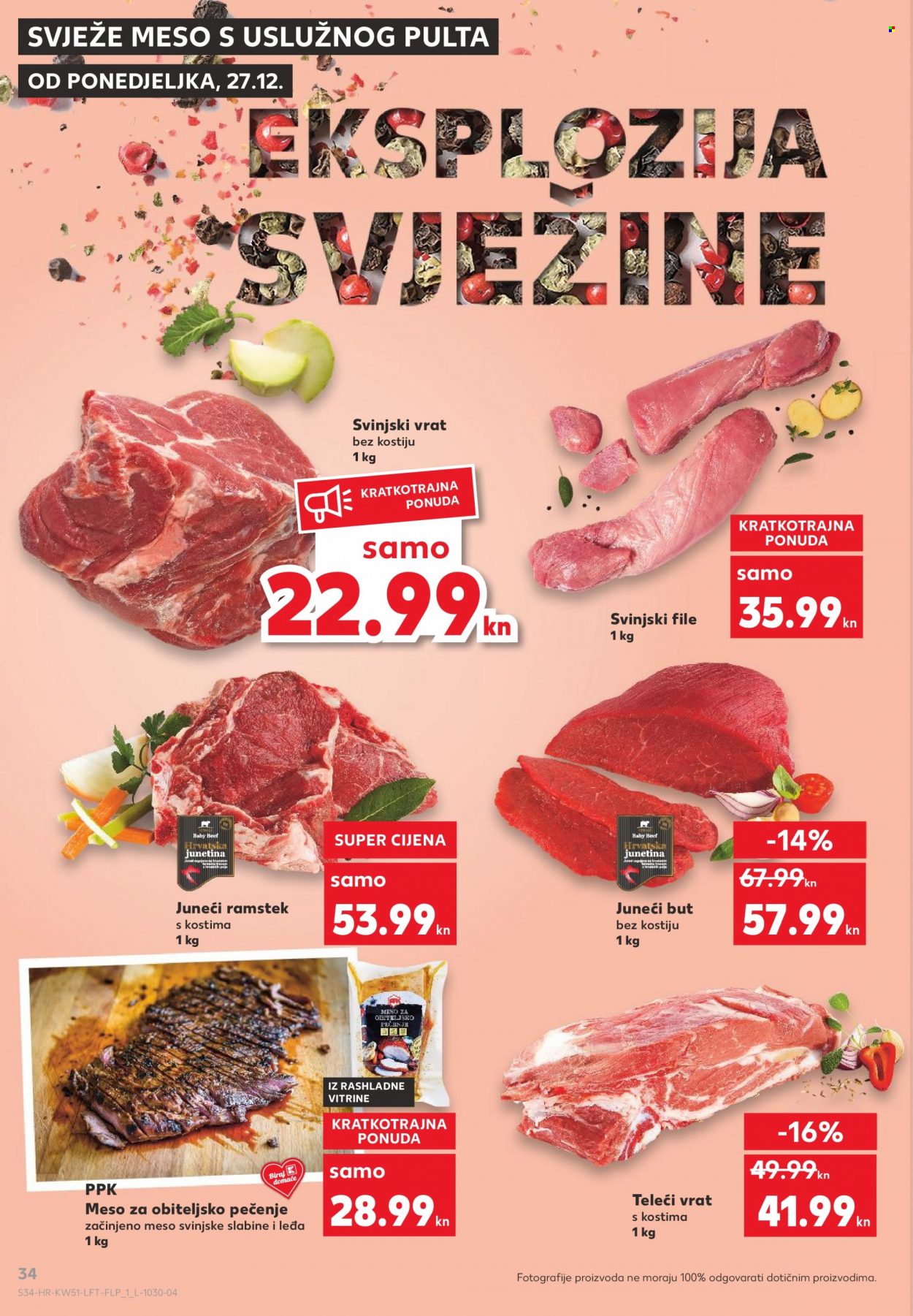 Kaufland katalog - 27.12.2021. - 31.12.2021. Stranica 34