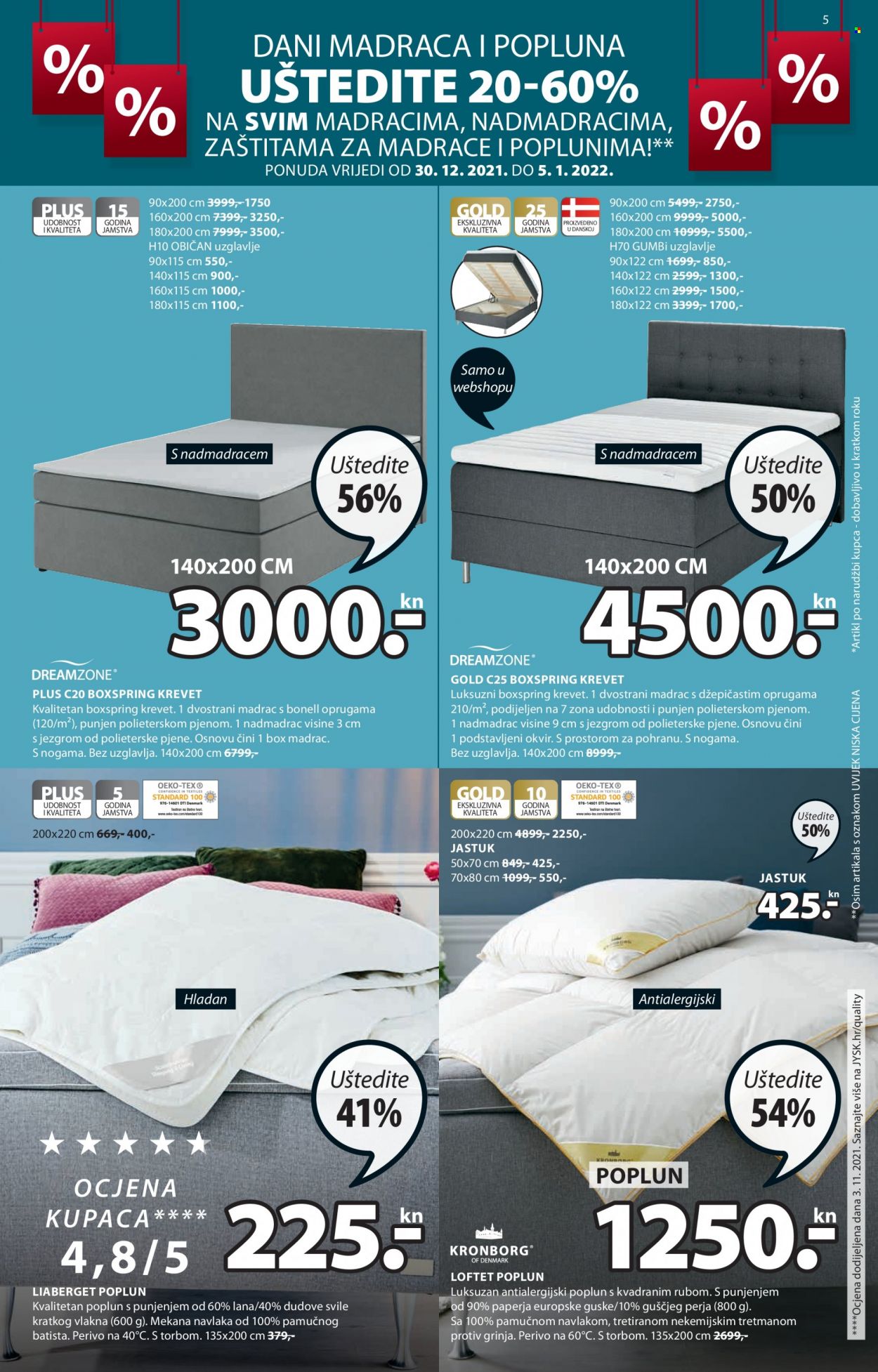 JYSK katalog - 24.12.2021. - 12.01.2022. Stranica 5