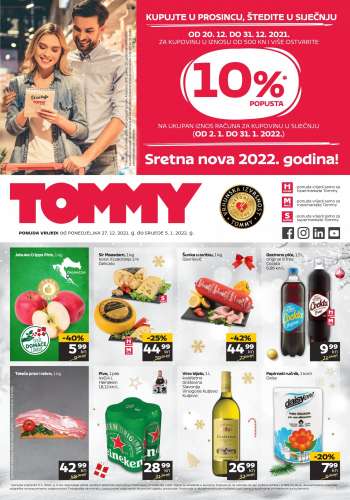 Tommy katalog - 27.12.2021. - 05.01.2022.