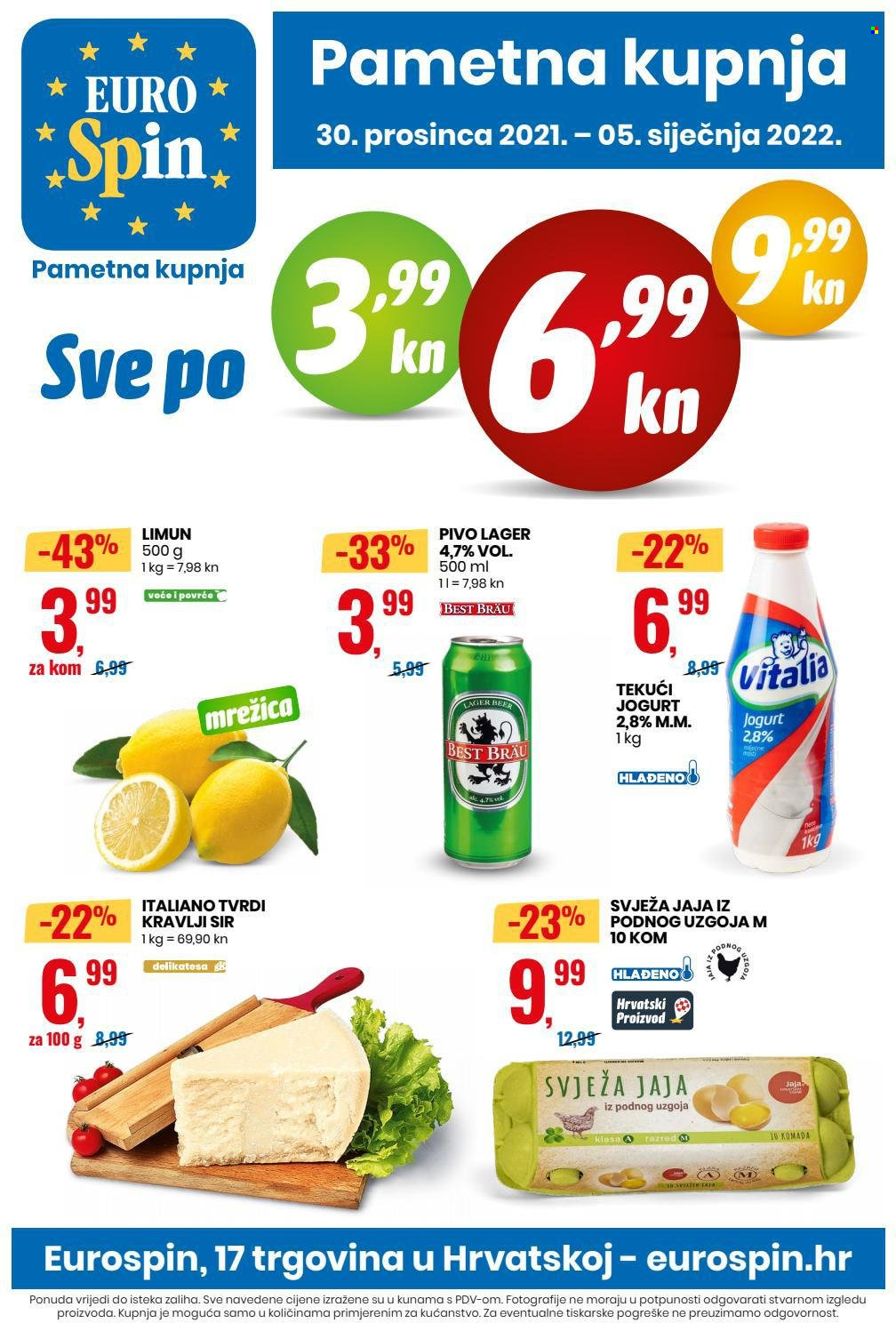 Eurospin katalog - 30.12.2021. - 05.01.2022. Stranica 1