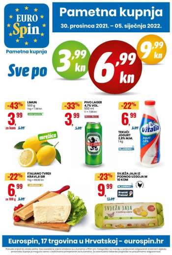 Eurospin katalog - 30.12.2021. - 05.01.2022.
