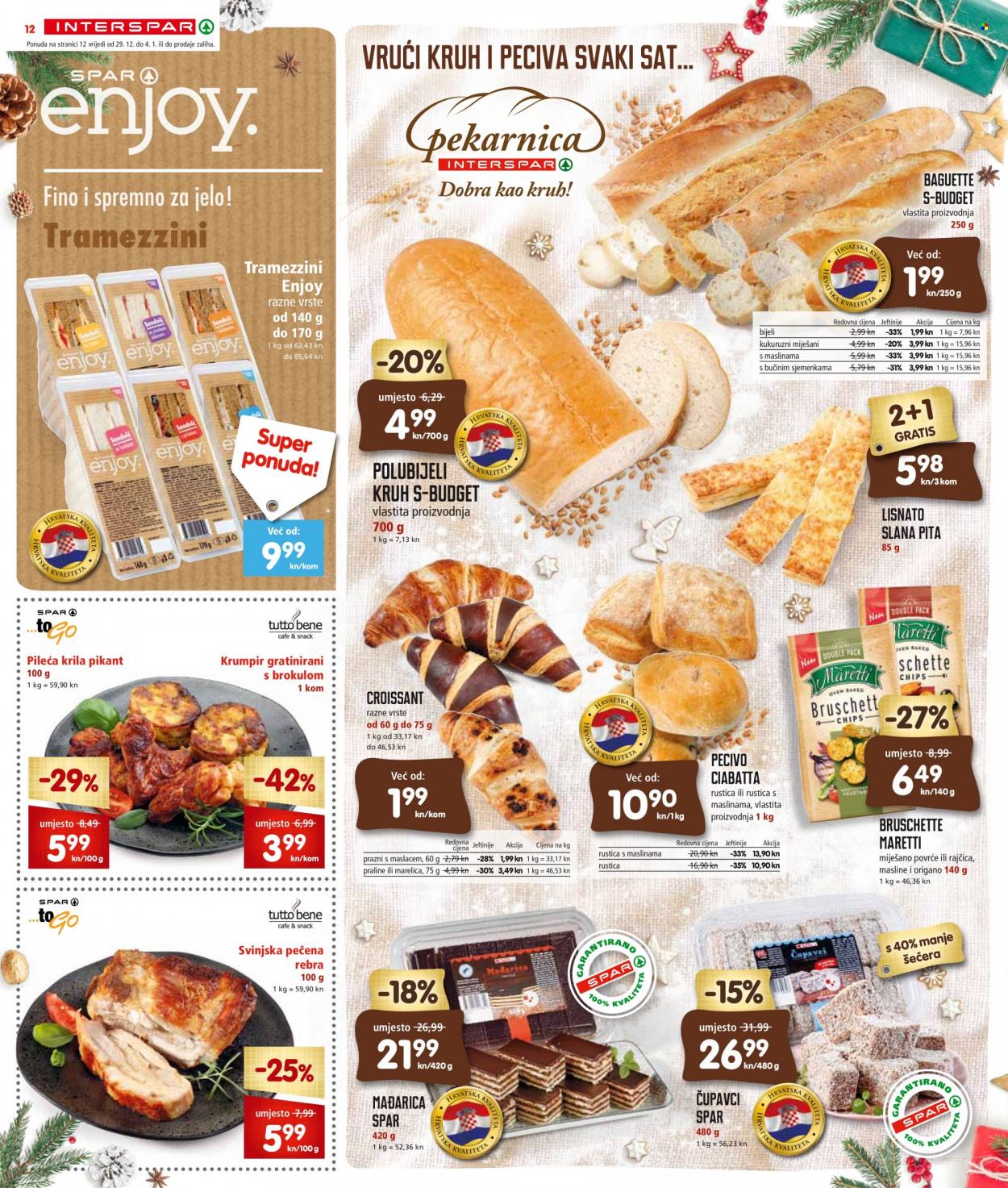 INTERSPAR katalog - 29.12.2021. - 04.01.2022. Stranica 12