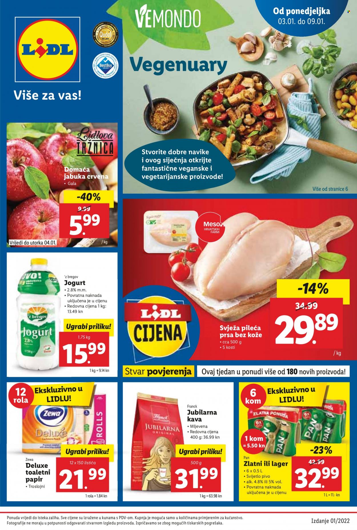 Lidl katalog - 03.01.2022. - 09.01.2022. Stranica 1