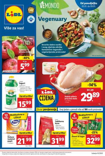 Lidl katalog - 03.01.2022. - 09.01.2022.