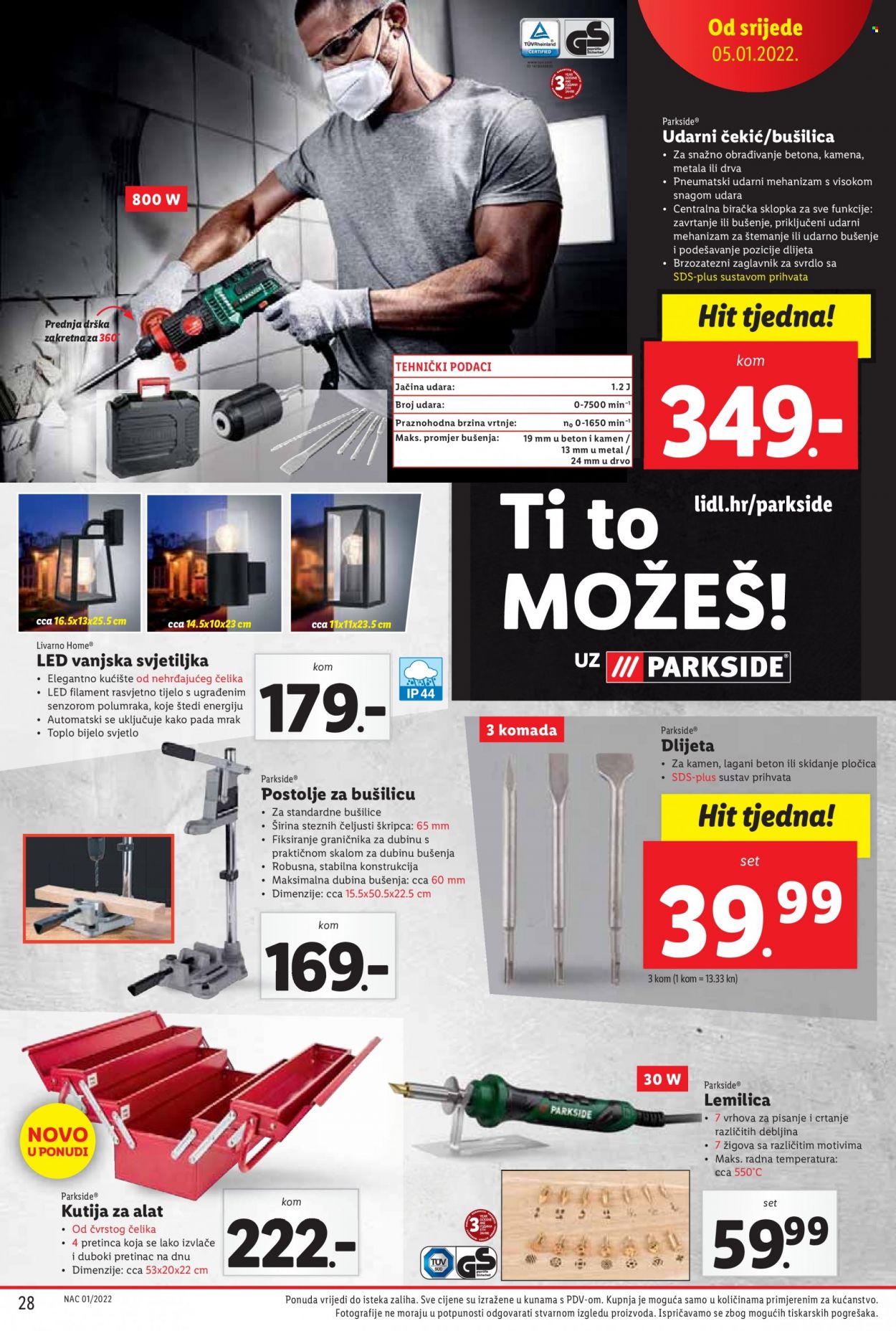 Lidl katalog - 03.01.2022. - 09.01.2022. Stranica 28