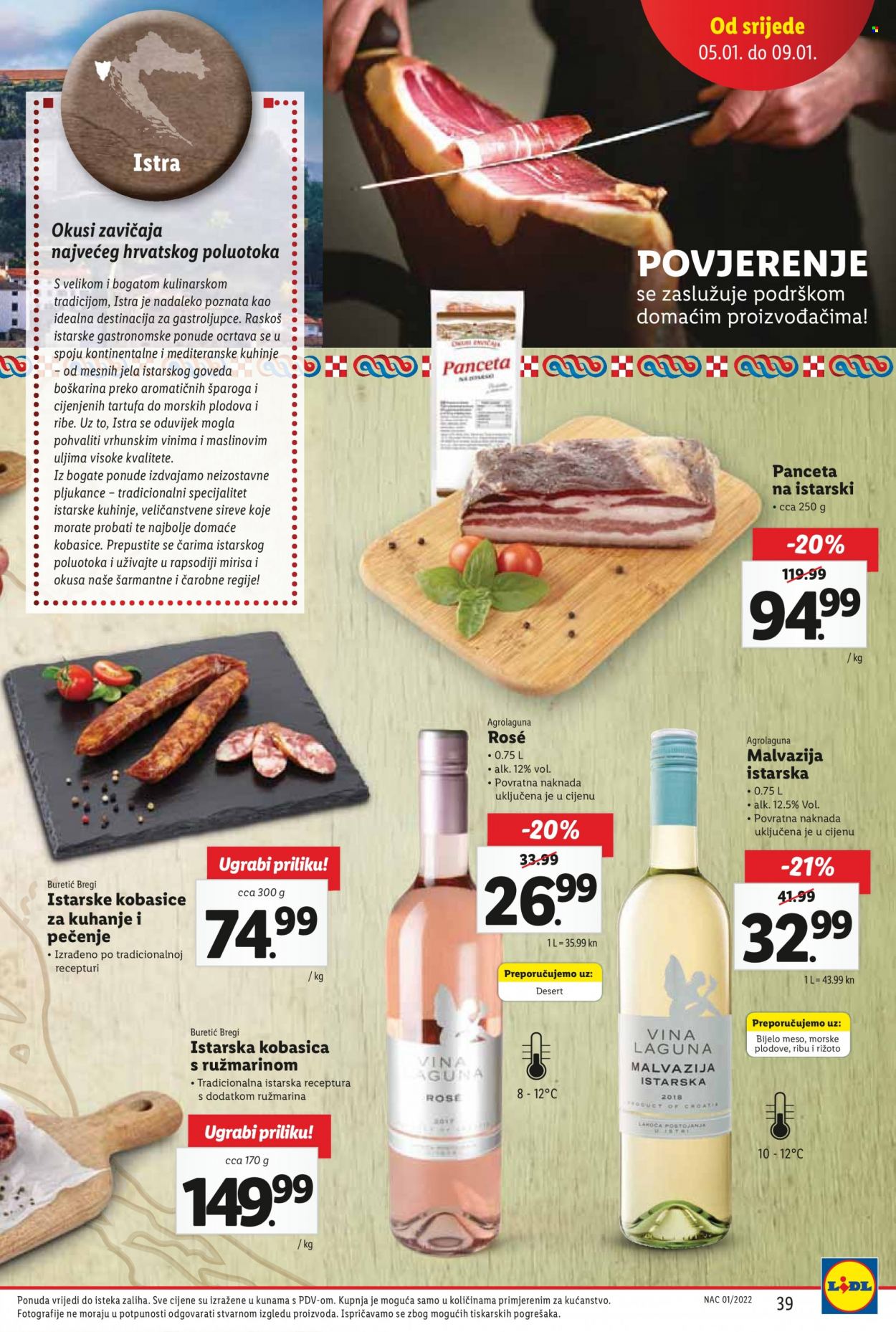 Lidl katalog - 03.01.2022. - 09.01.2022. Stranica 39