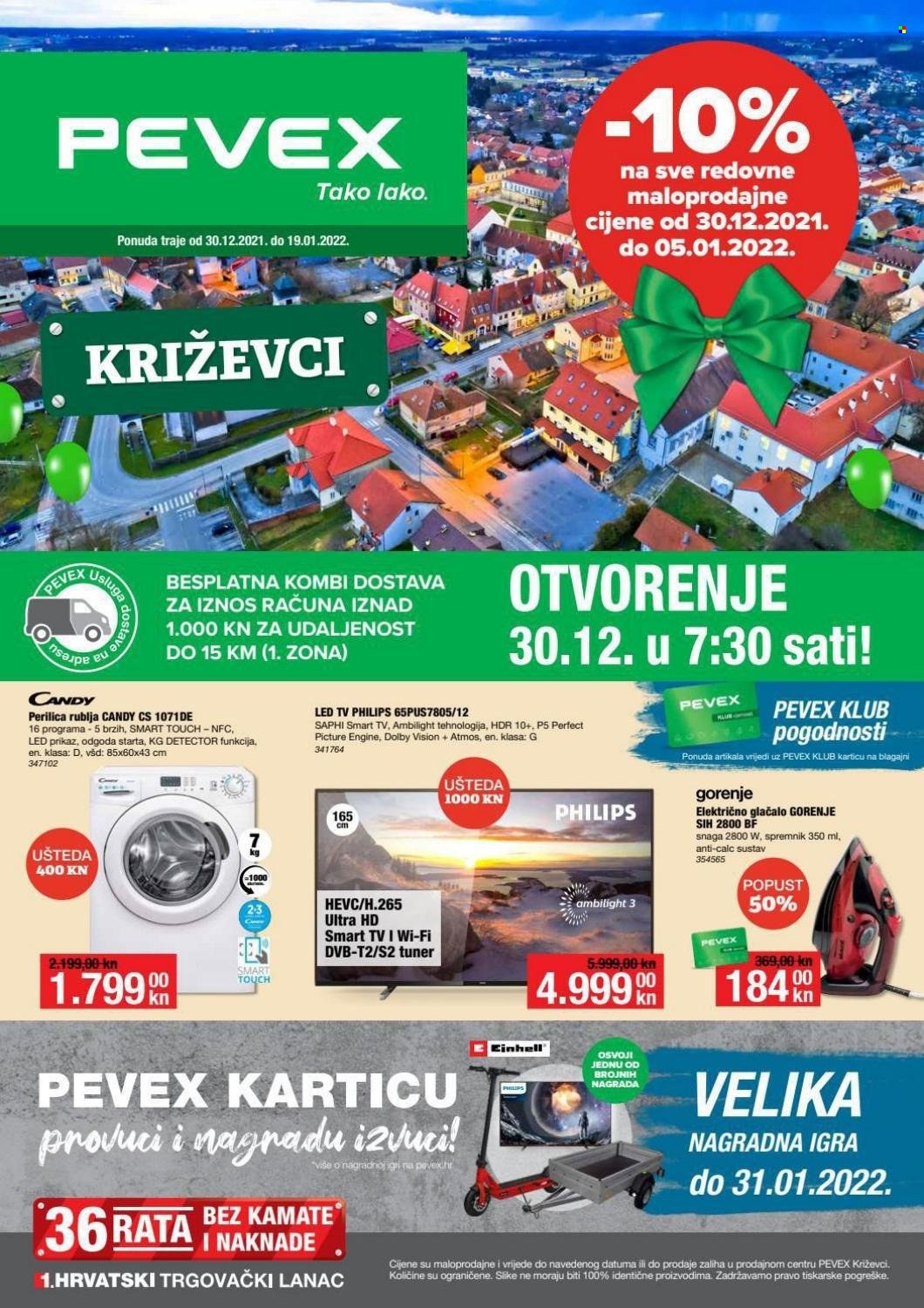 Pevex katalog - 30.12.2021. - 19.01.2022. Stranica 1