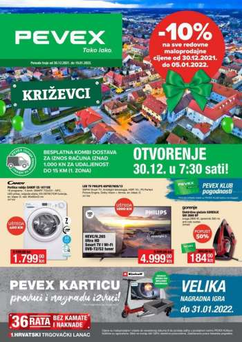 Pevex katalog - 30.12.2021. - 19.01.2022.