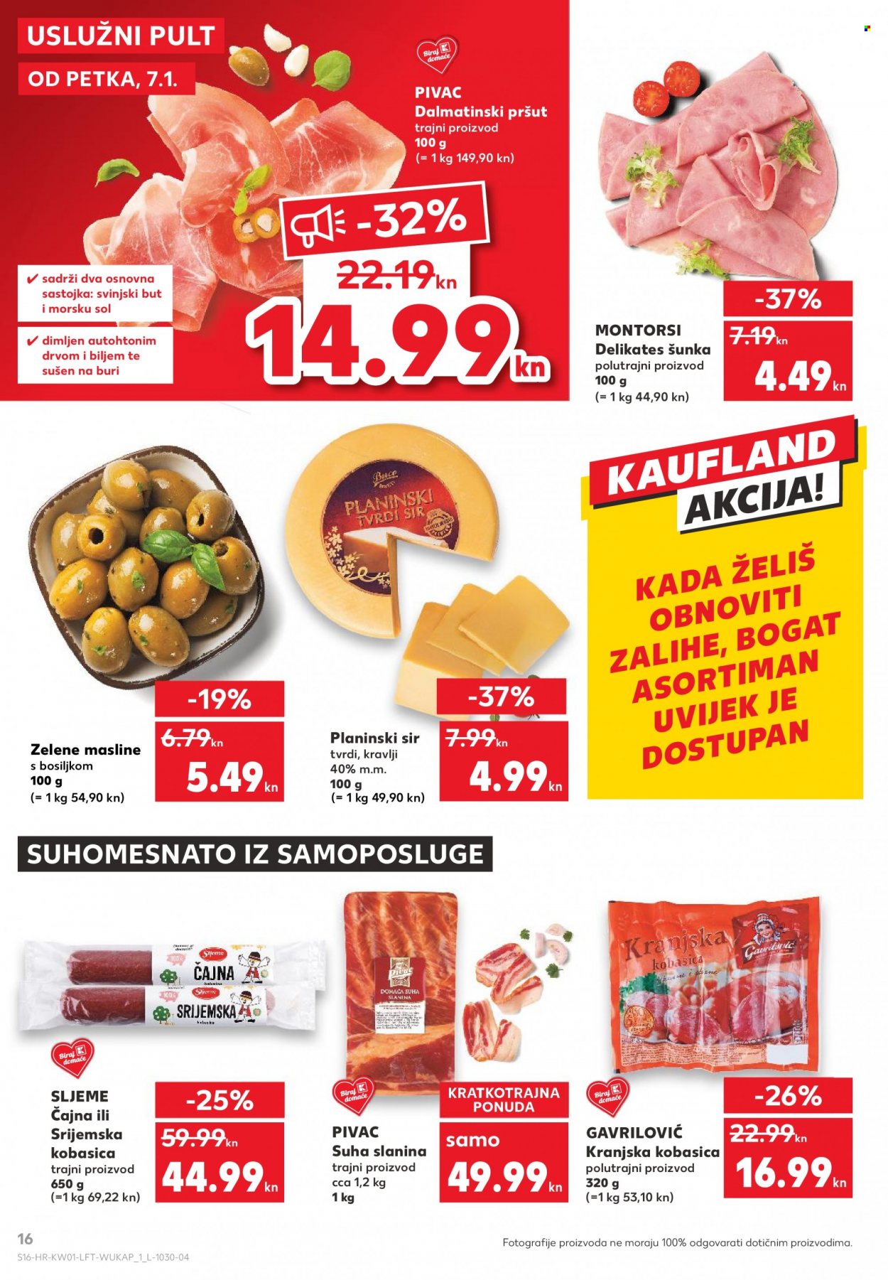 Kaufland katalog - 07.01.2022. - 12.01.2022. Stranica 16