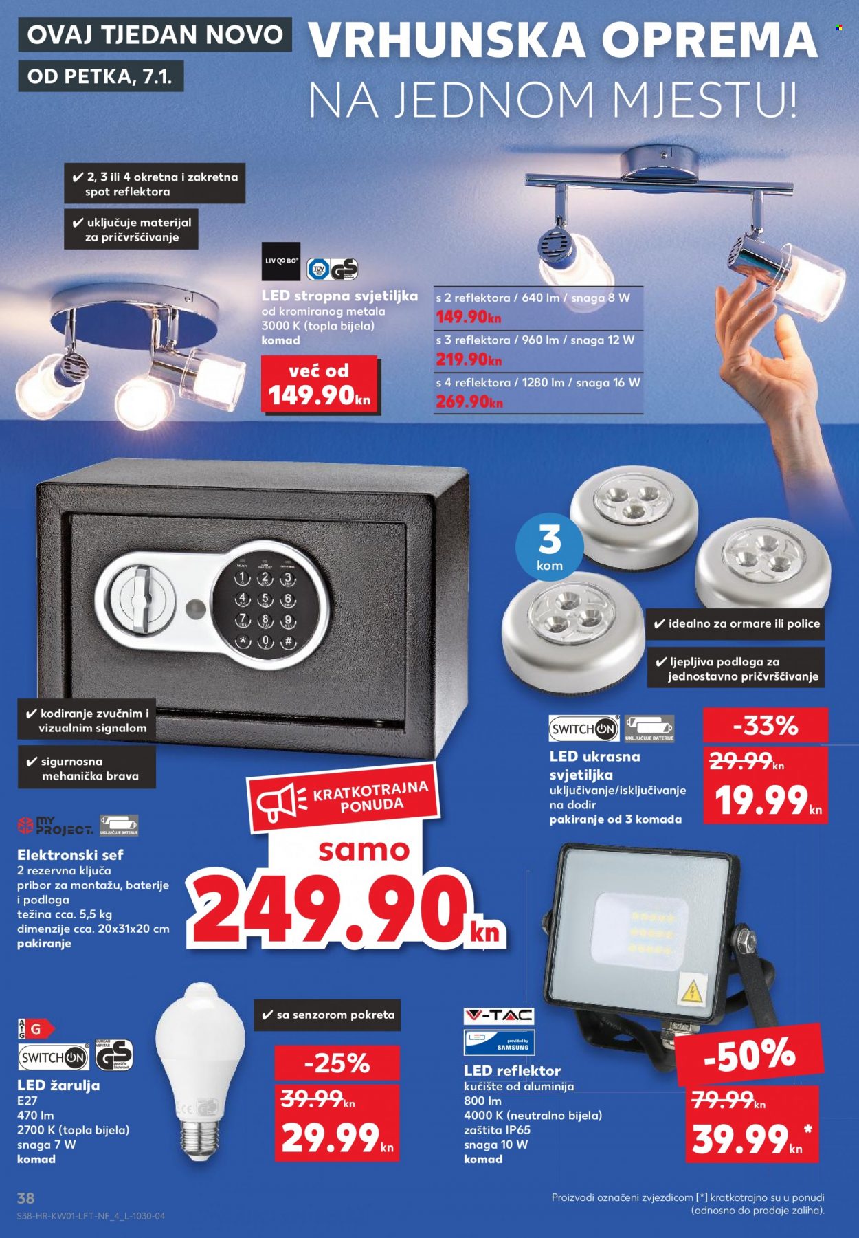 Kaufland katalog - 07.01.2022. - 12.01.2022. Stranica 38