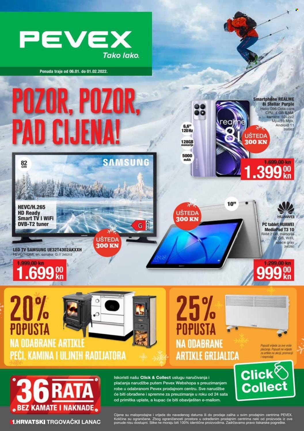 Pevex katalog - 06.01.2022. - 01.02.2022. Stranica 1