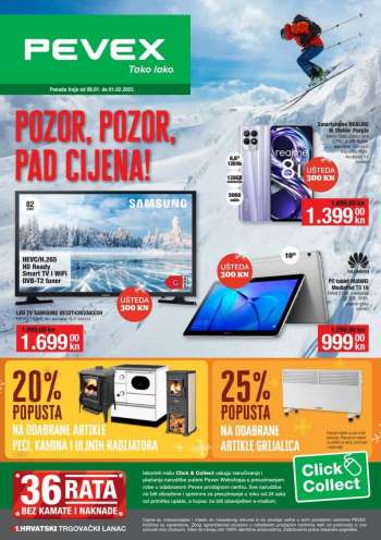 Pevex katalog - 06.01.2022. - 01.02.2022.