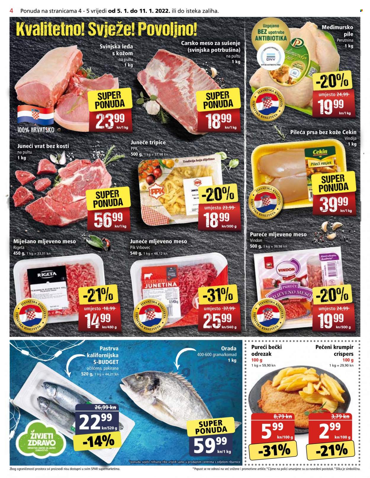 SPAR katalog - 05.01.2022. - 11.01.2022. Stranica 4