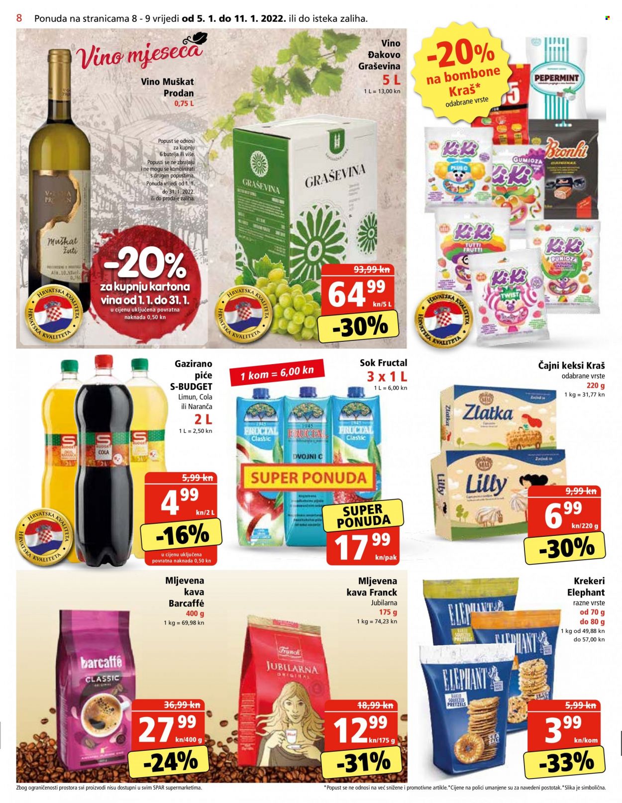 SPAR katalog - 05.01.2022. - 11.01.2022. Stranica 8