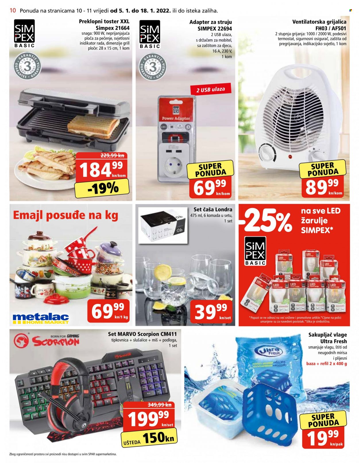 SPAR katalog - 05.01.2022. - 11.01.2022. Stranica 10