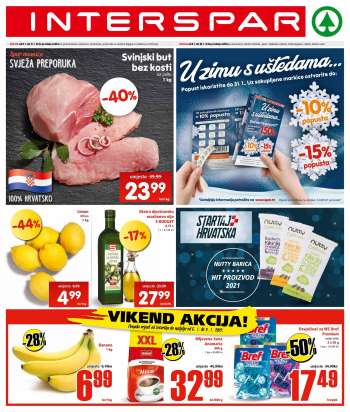 INTERSPAR katalog - 05.01.2022. - 11.01.2022.