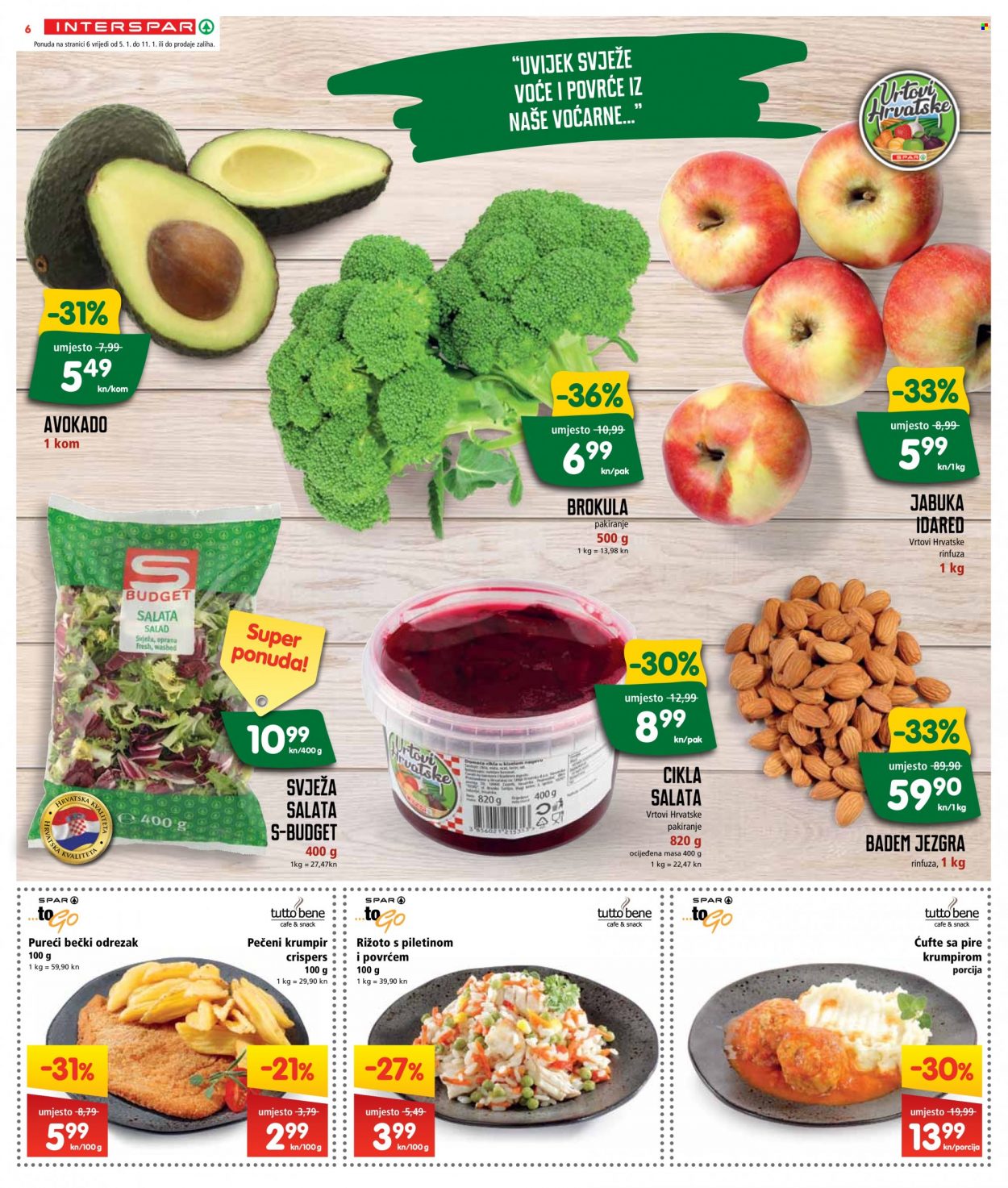 INTERSPAR katalog - 05.01.2022. - 11.01.2022. Stranica 6