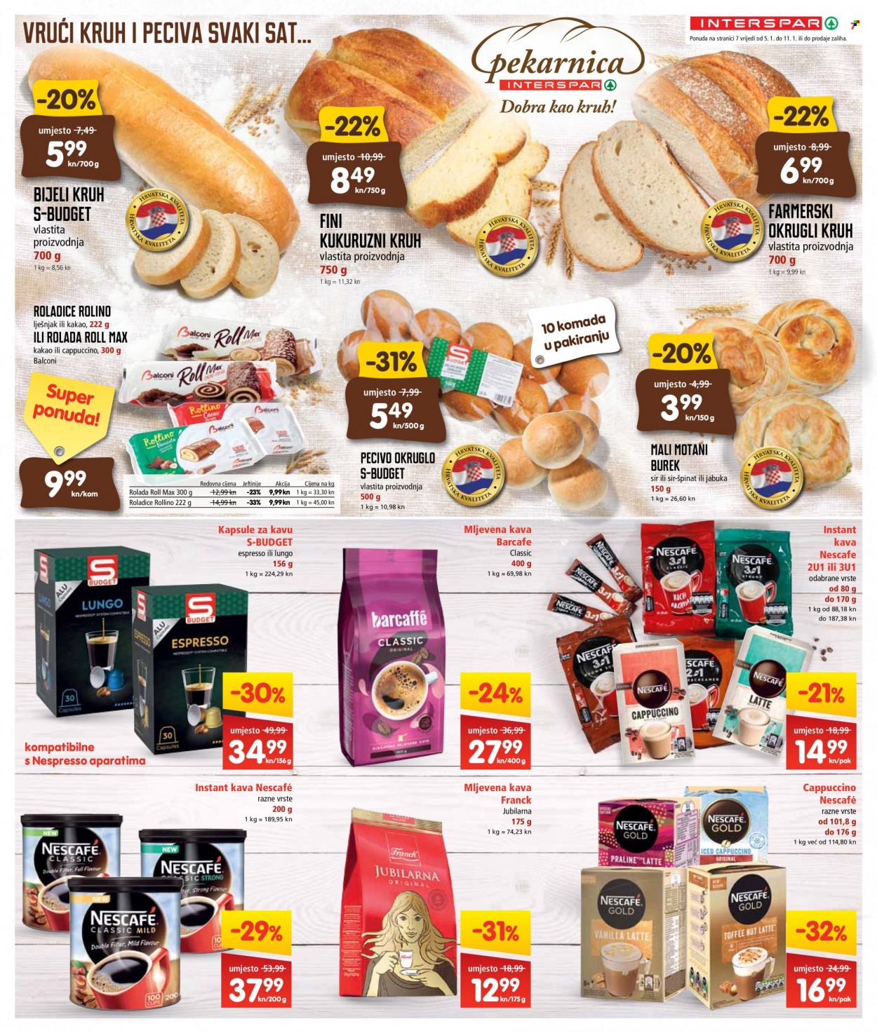 INTERSPAR katalog - 05.01.2022. - 11.01.2022. Stranica 7