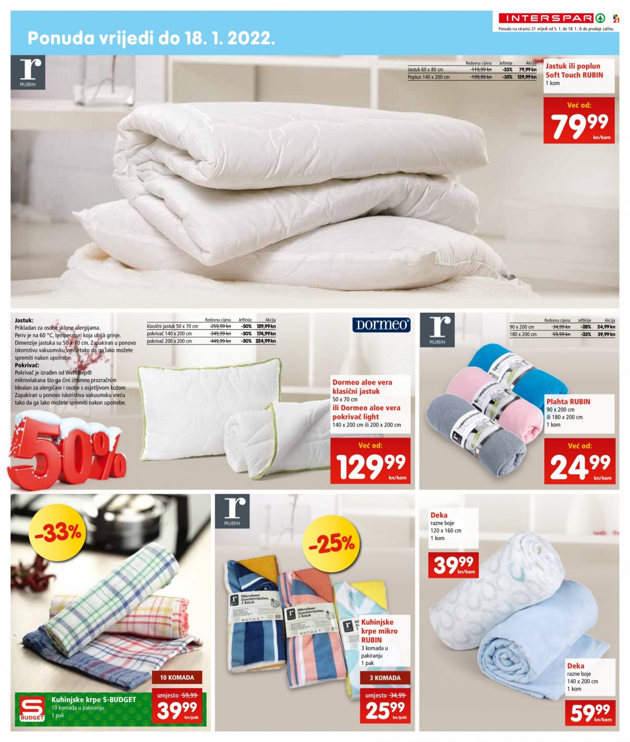 INTERSPAR katalog - 05.01.2022. - 11.01.2022. Stranica 21