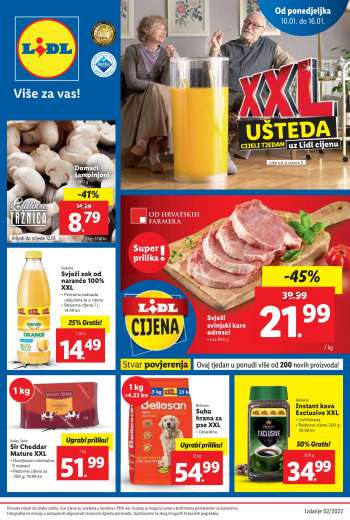 Lidl katalog - 10.01.2022. - 16.01.2022.