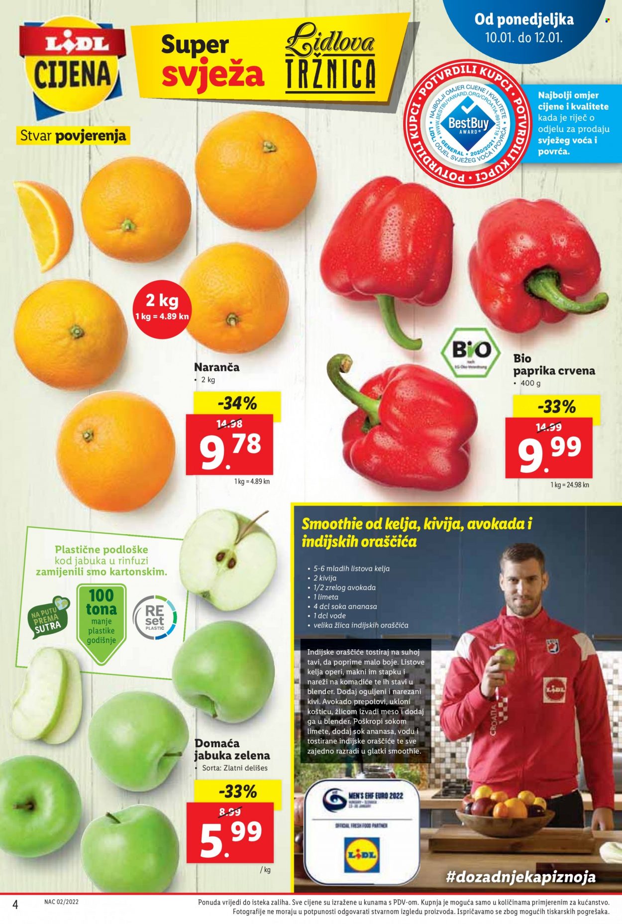Lidl katalog - 10.01.2022. - 16.01.2022. Stranica 4