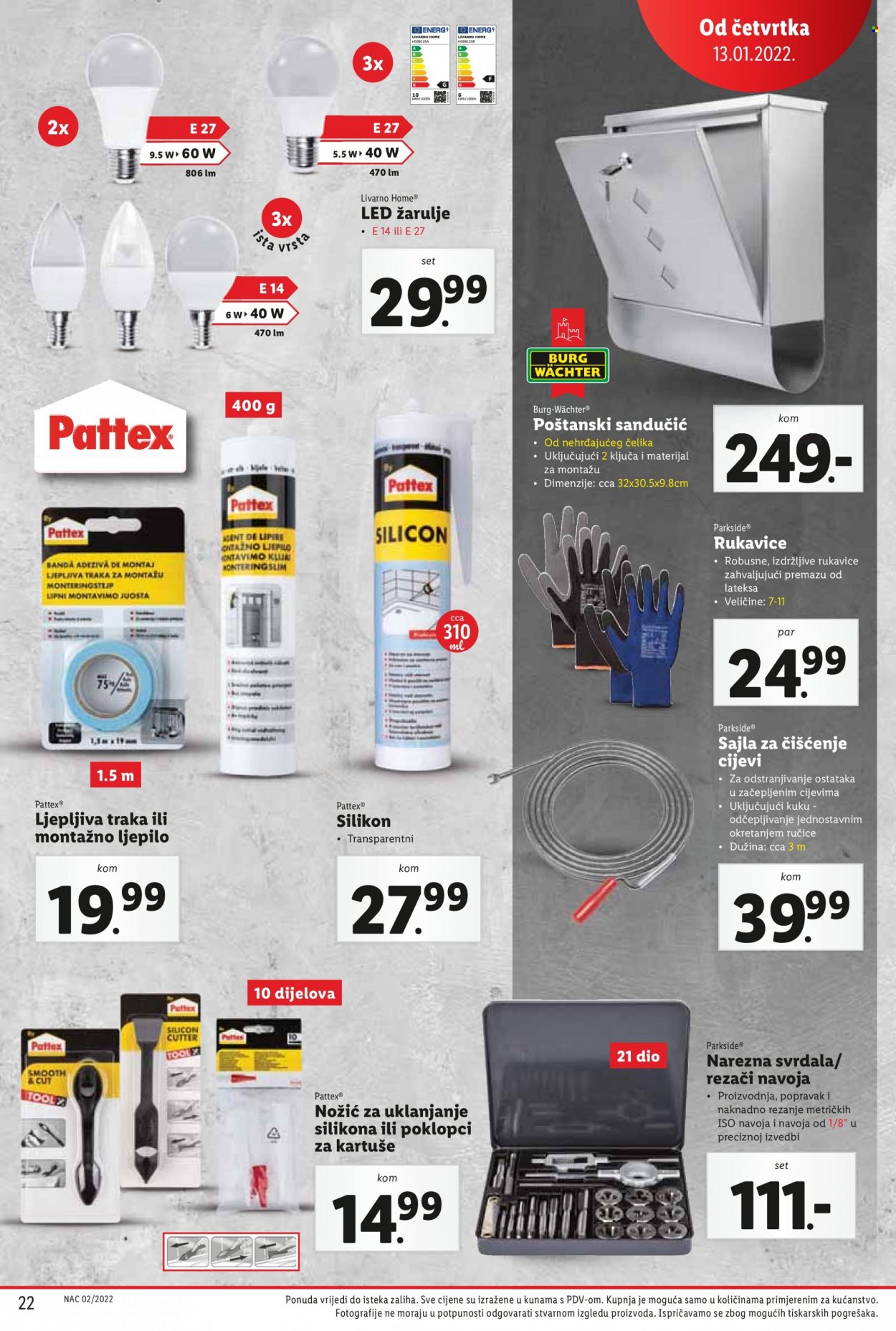 Lidl katalog - 10.01.2022. - 16.01.2022. Stranica 22