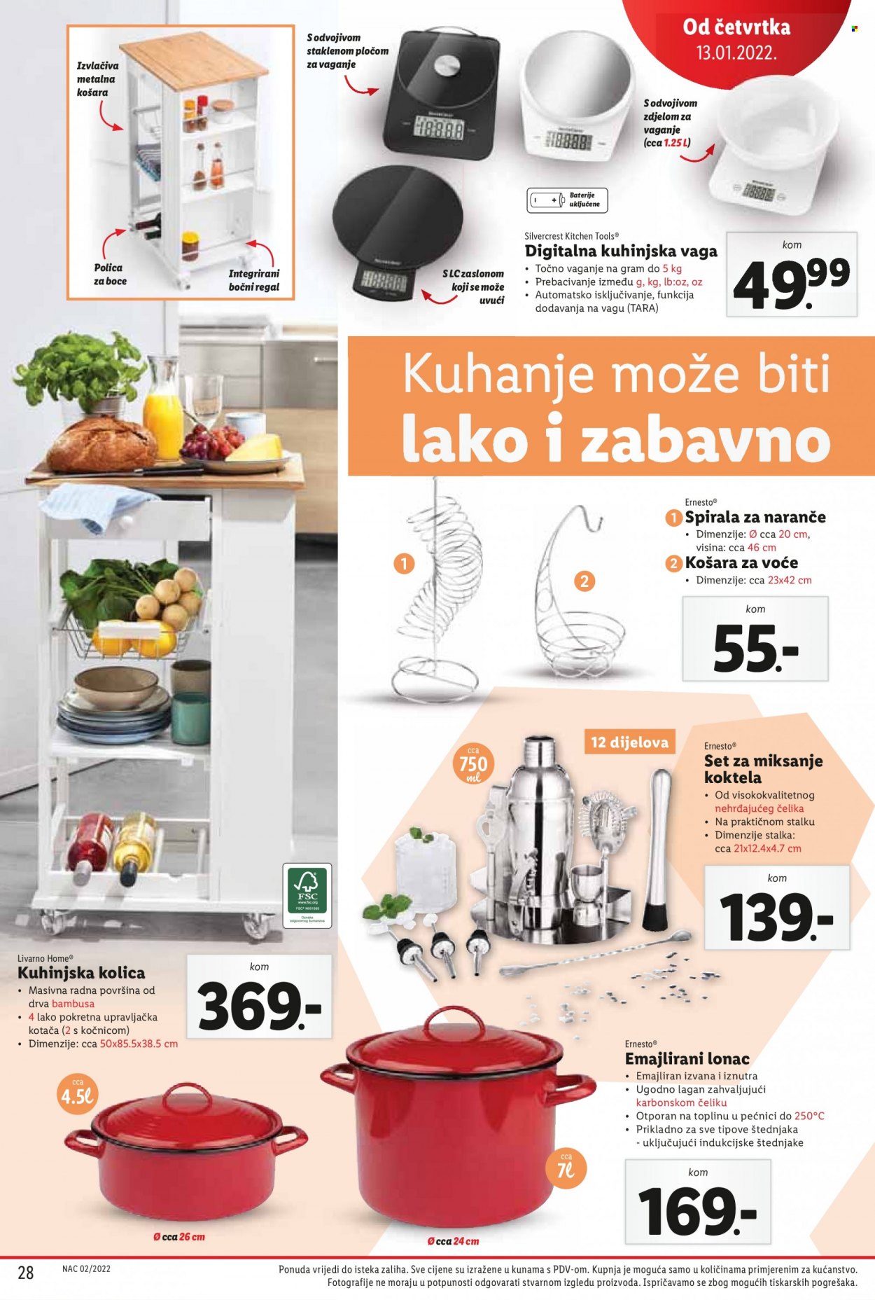 Lidl katalog - 10.01.2022. - 16.01.2022. Stranica 28