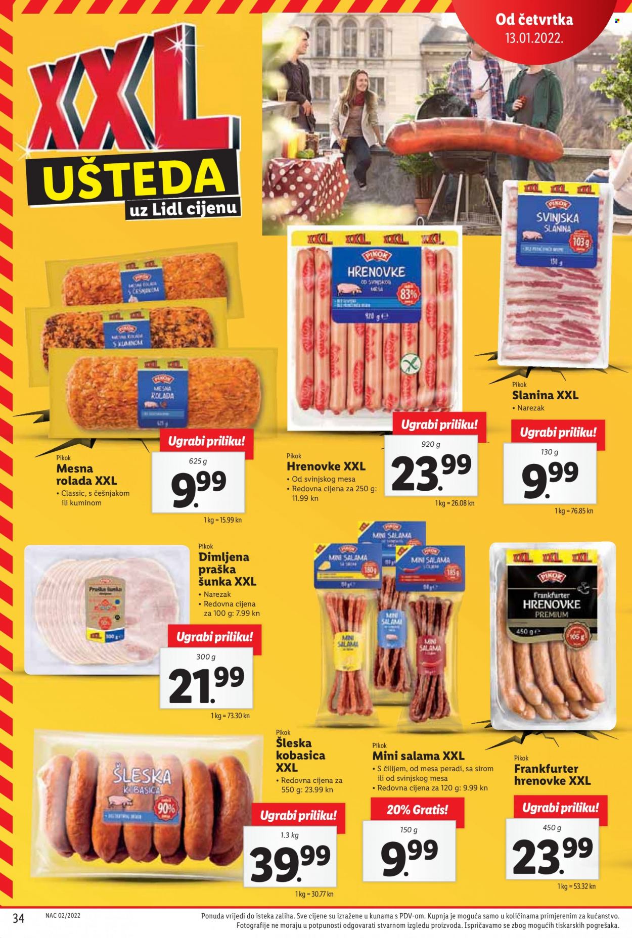 Lidl katalog - 10.01.2022. - 16.01.2022. Stranica 34