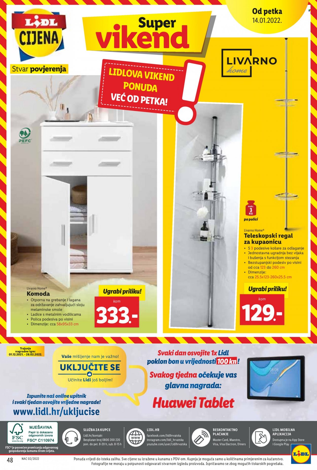 Lidl katalog - 10.01.2022. - 16.01.2022. Stranica 48