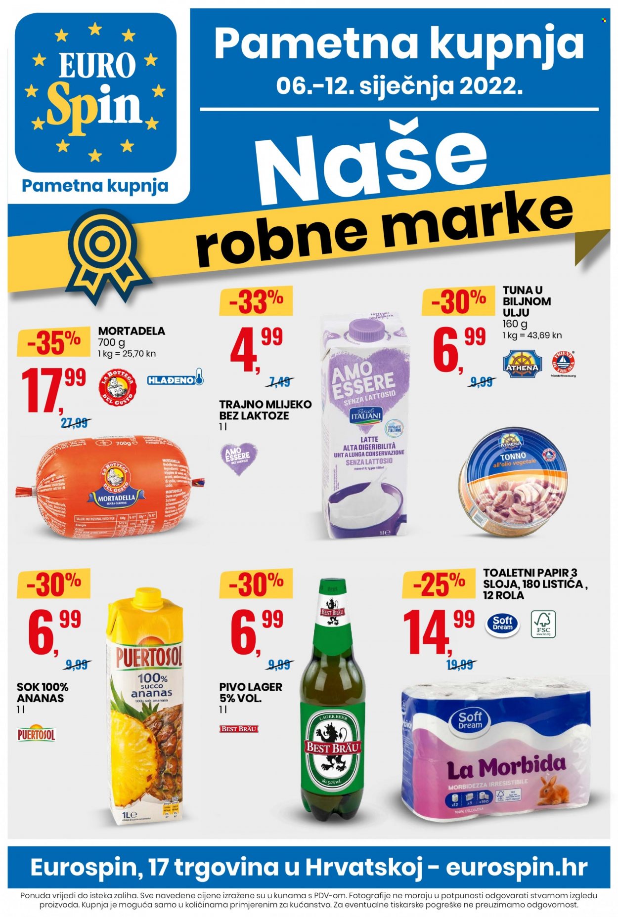 Eurospin katalog - 06.01.2022. - 12.01.2022. Stranica 1