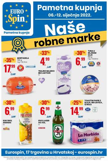 Eurospin katalog - 06.01.2022. - 12.01.2022.