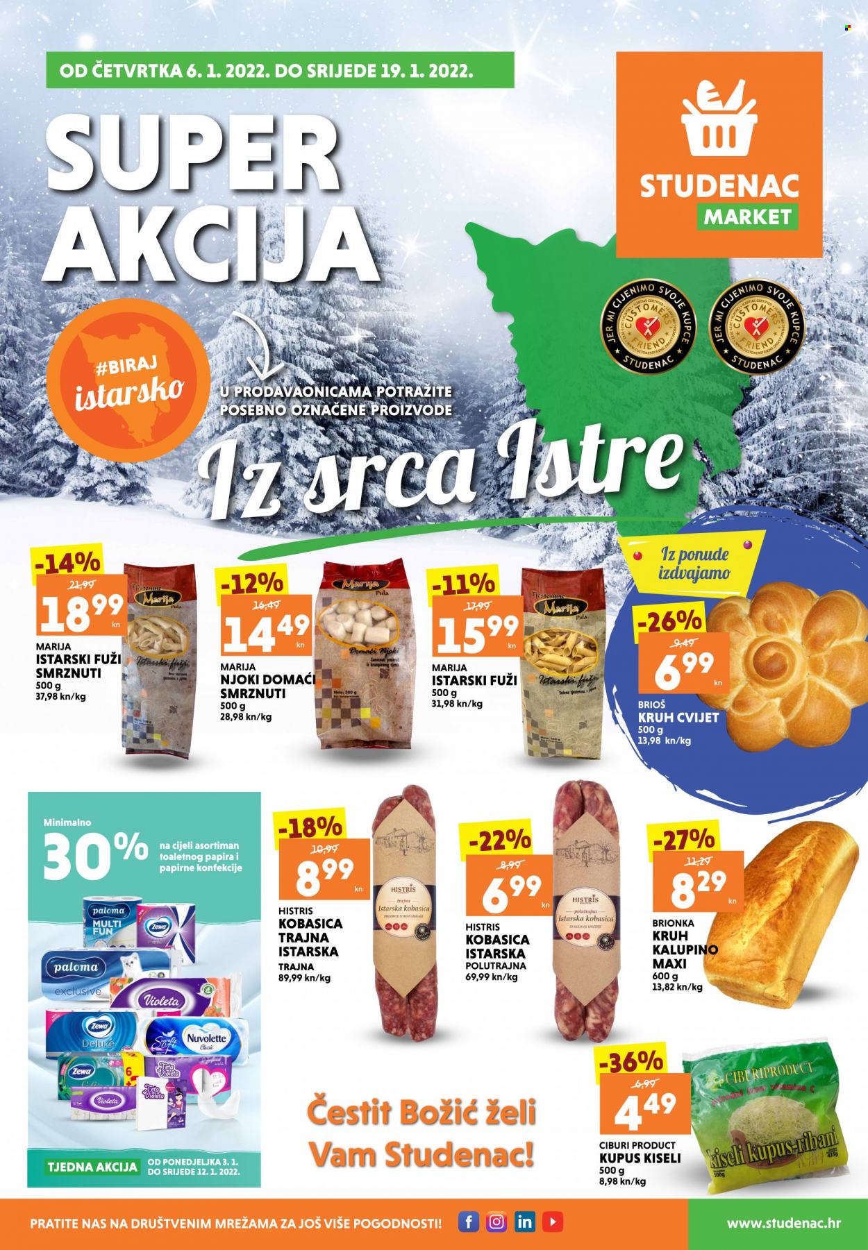 Studenac katalog - 06.01.2022. - 19.01.2022. Stranica 1