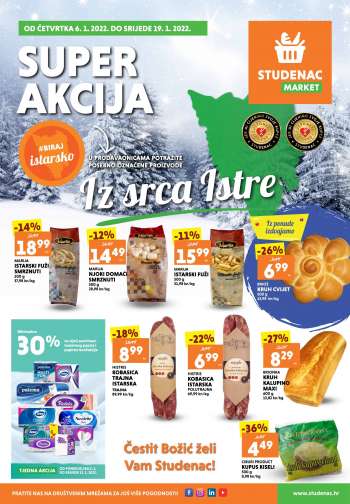 Studenac katalog - 06.01.2022. - 19.01.2022.
