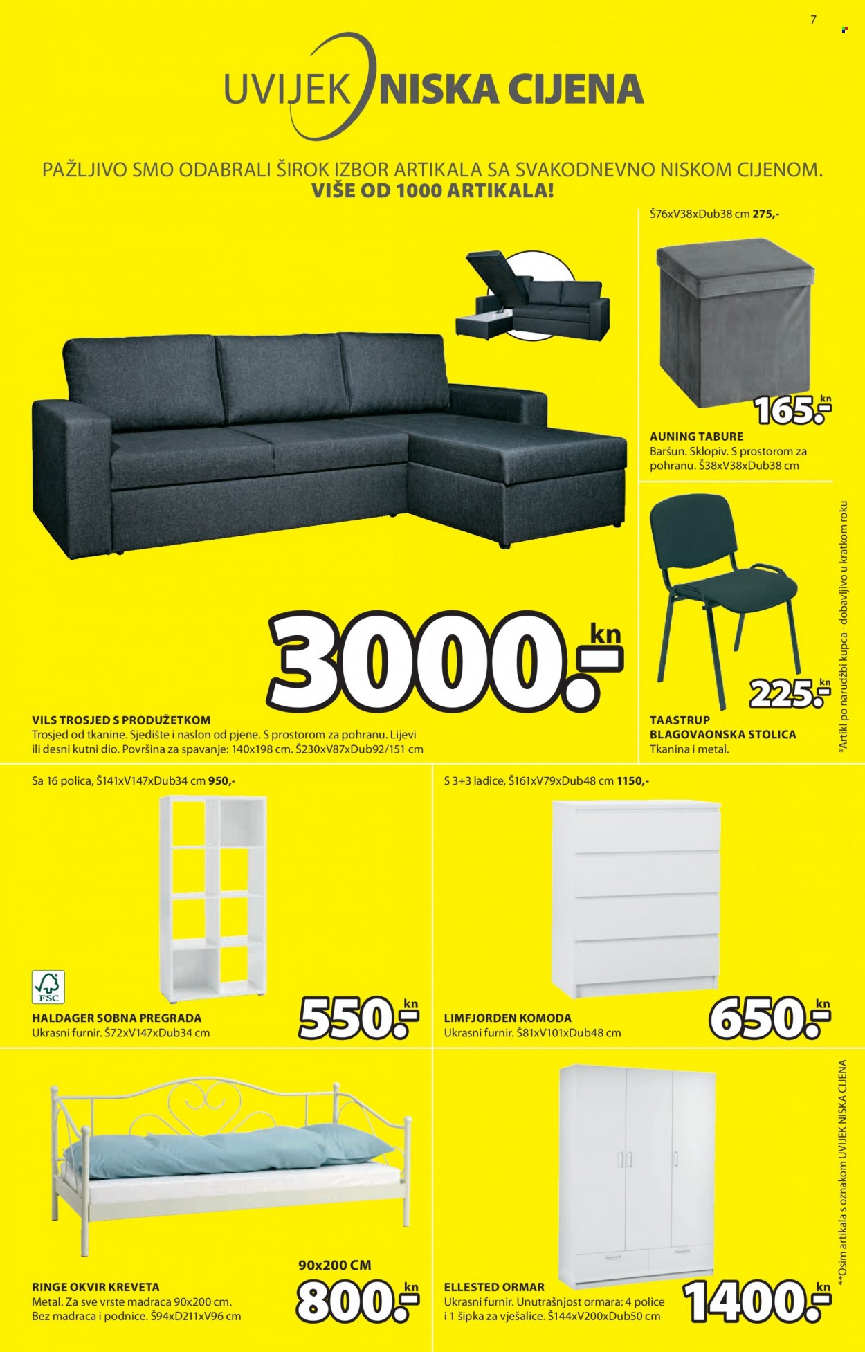 JYSK katalog - 06.01.2022. - 19.01.2022. Stranica 7
