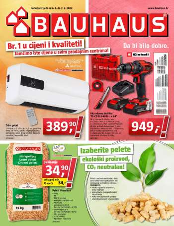 Bauhaus katalog - 06.01.2022. - 02.02.2022.
