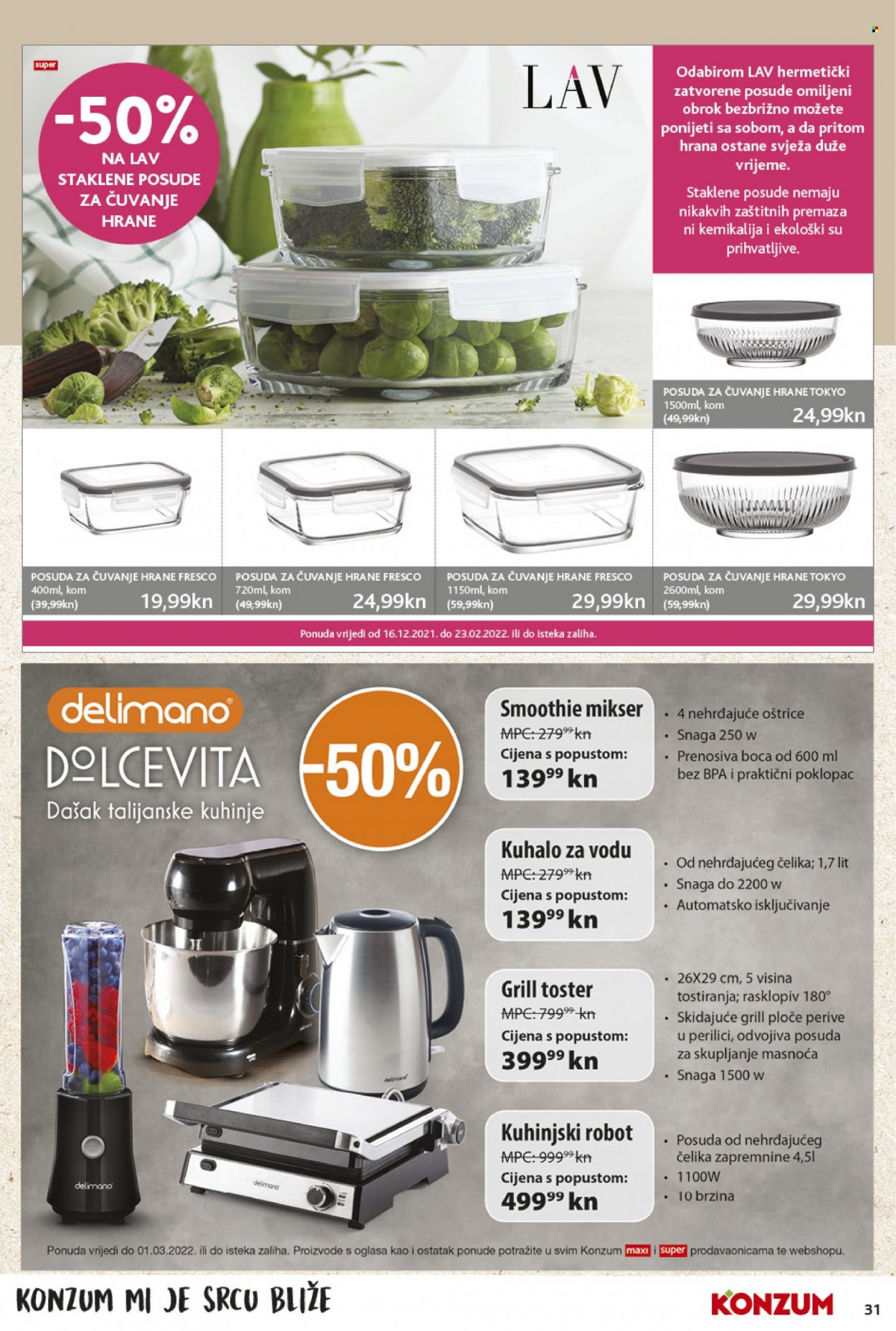 Konzum katalog - 13.01.2022. - 19.01.2022. Stranica 31