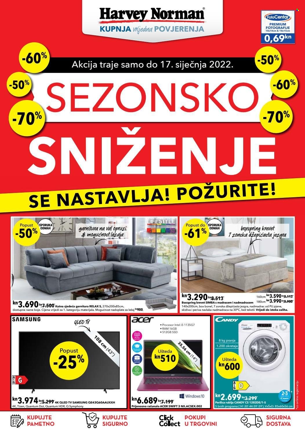 Harvey Norman katalog - 11.01.2022. - 17.01.2022. Stranica 1