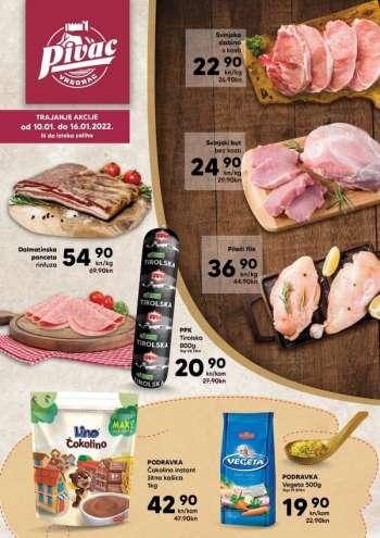 Pivac katalog - 10.01.2022. - 16.01.2022.