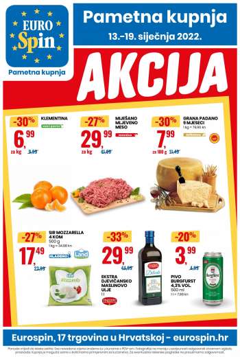 Eurospin katalog - 13.01.2022. - 19.01.2022.