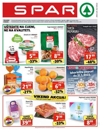 SPAR katalog - 12.01.2022. - 18.01.2022.
